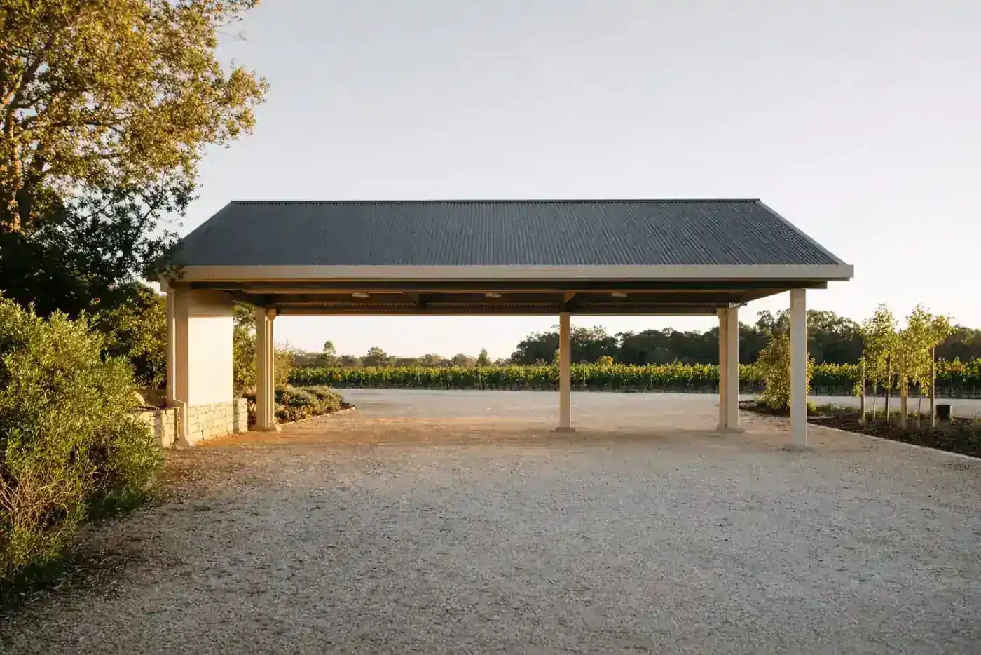 Carport built in Swan, WA, Colorbond steel structure