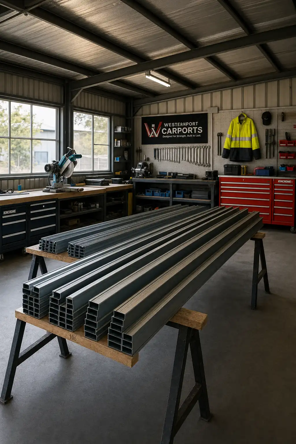 Perth Carport Co build crew in Perth